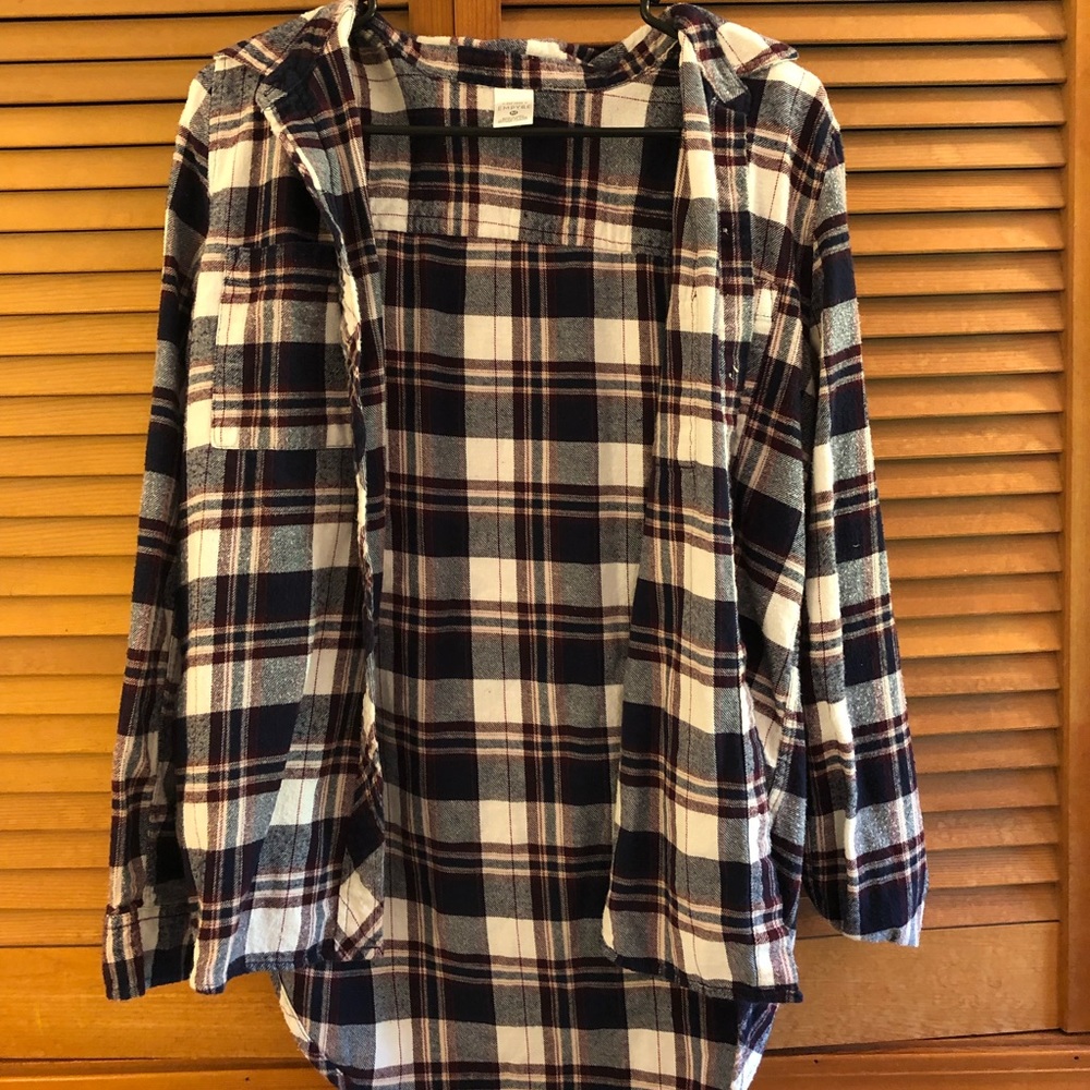 Maroon Flannel